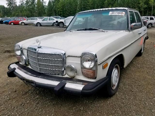 11511412051920 - 1976 MERCEDES-BENZ 300D WHITE photo 2