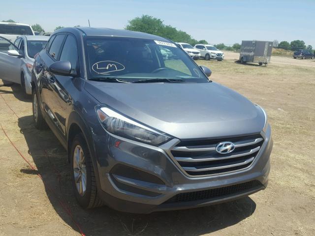 KM8J23A47HU275530 - 2017 HYUNDAI TUCSON SE GRAY photo 1