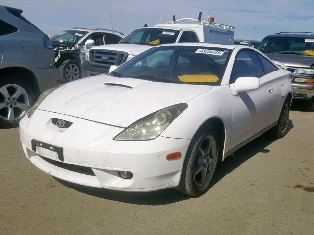 JTDDY32T6Y0001376 - 2000 TOYOTA CELICA WHITE photo 2