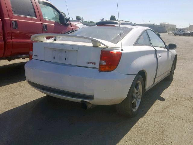 JTDDY32T6Y0001376 - 2000 TOYOTA CELICA WHITE photo 4