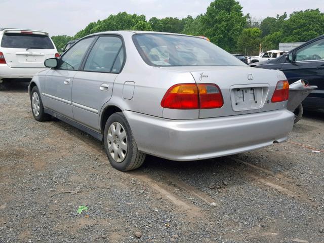 2HGEJ6615YH573216 - 2000 HONDA CIVIC BASE 银色 照片 3