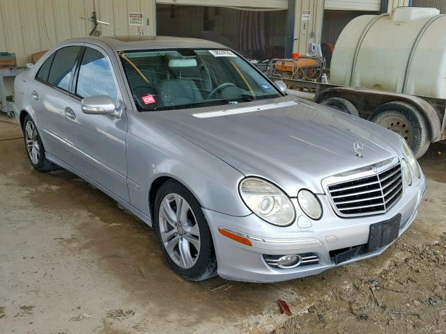 WDBUF56X98B195659 - 2008 MERCEDES-BENZ E 350 SILVER photo 1