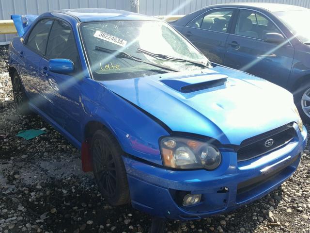 JF1GD29655G516879 - 2005 SUBARU IMPREZA WR BLUE photo 1