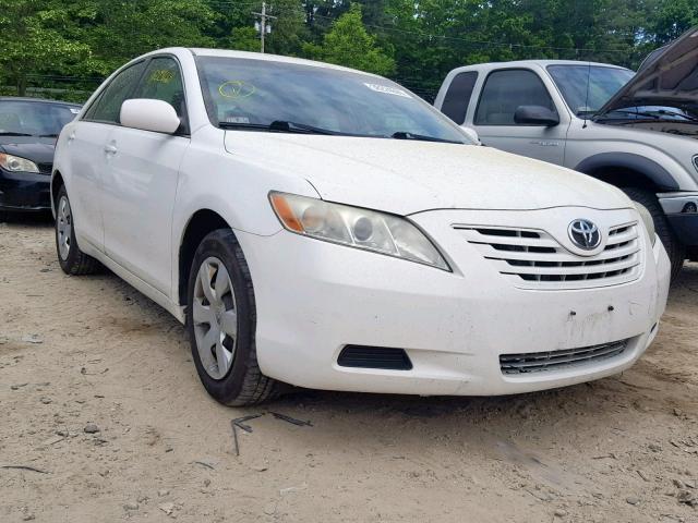 4T1BE46K98U767243 - 2008 TOYOTA CAMRY CE WHITE photo 1