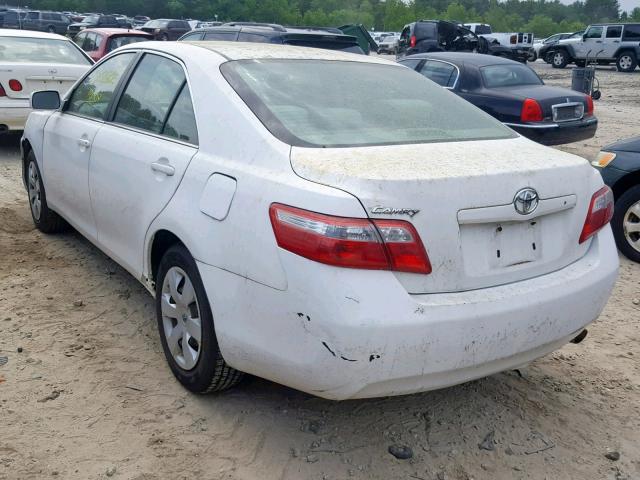 4T1BE46K98U767243 - 2008 TOYOTA CAMRY CE WHITE photo 3