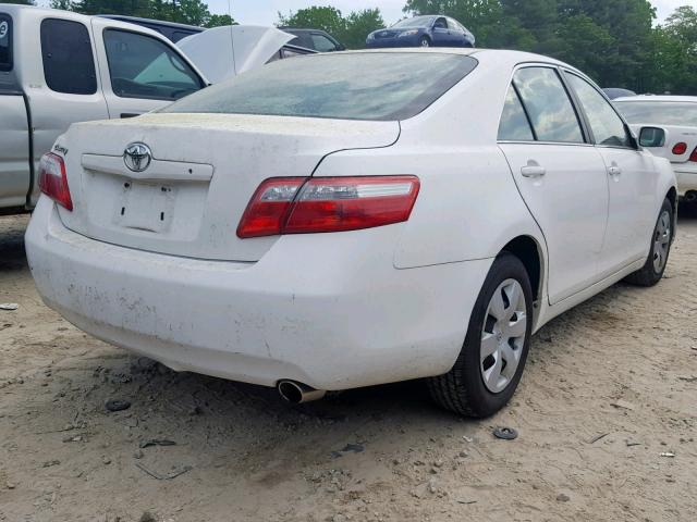 4T1BE46K98U767243 - 2008 TOYOTA CAMRY CE WHITE photo 4