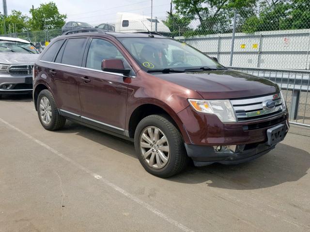 2FMDK49C39BA92728 - 2009 FORD EDGE LIMIT BURGUNDY photo 1