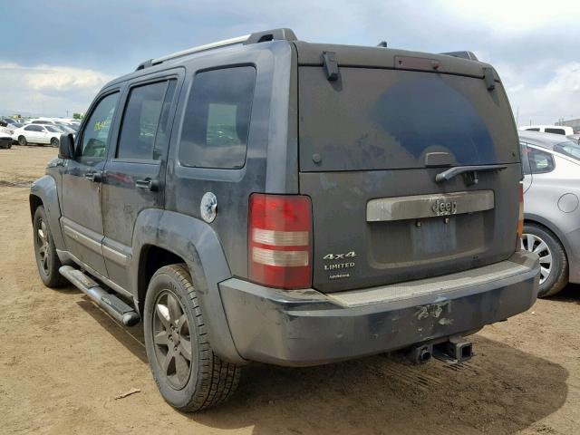 1J4PN5GK8BW516685 - 2011 JEEP LIBERTY LI GRAY photo 3