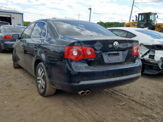 3VWRG71K46M754369 - 2006 VOLKSWAGEN JETTA 2.5 BLACK photo 3