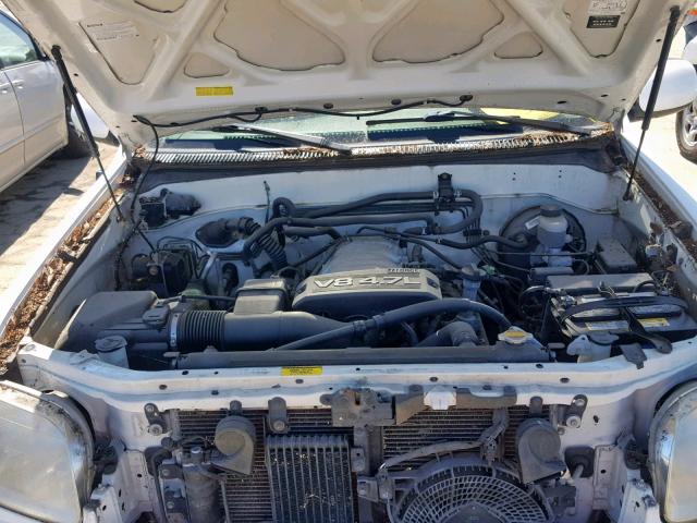 5TDBT48A93S143275 - 2003 TOYOTA SEQUOIA LI WHITE photo 7