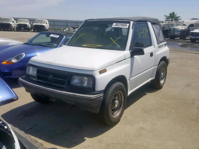 2CNBE18U6S6907316 - 1995 GEO TRACKER WHITE photo 2