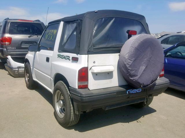 2CNBE18U6S6907316 - 1995 GEO TRACKER WHITE photo 3