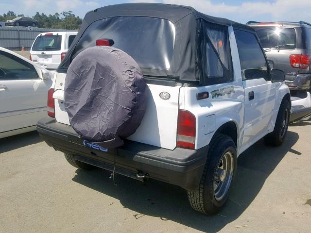 2CNBE18U6S6907316 - 1995 GEO TRACKER WHITE photo 4