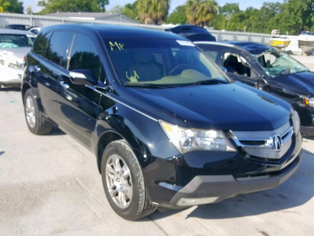 2HNYD28269H533952 - 2009 ACURA MDX BLACK photo 1