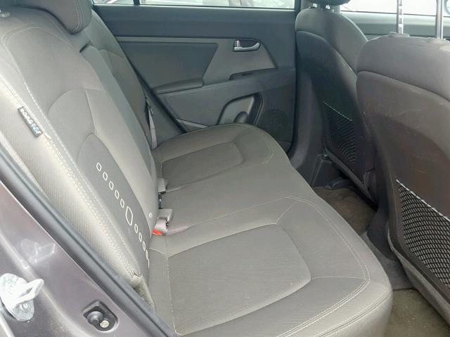 KNDPC3A27D7543298 - 2013 KIA SPORTAGE E GRAY photo 6