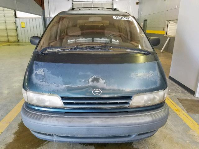 JT3AC22S6R1025227 - 1994 TOYOTA PREVIA LE GREEN photo 9