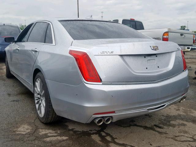 1G6KF5RS2GU164588 - 2016 CADILLAC CT6 PREMIU SILVER photo 3