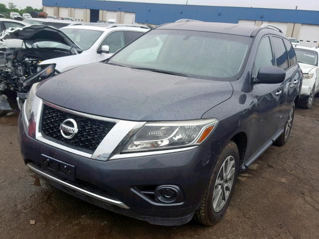 5N1AR2MM9EC623024 - 2014 NISSAN PATHFINDER 蓝色 照片 2