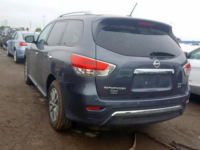 5N1AR2MM9EC623024 - 2014 NISSAN PATHFINDER 蓝色 照片 3