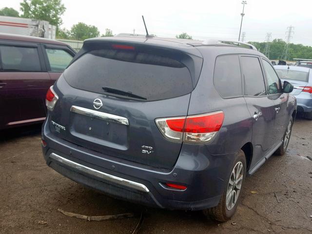 5N1AR2MM9EC623024 - 2014 NISSAN PATHFINDER 蓝色 照片 4