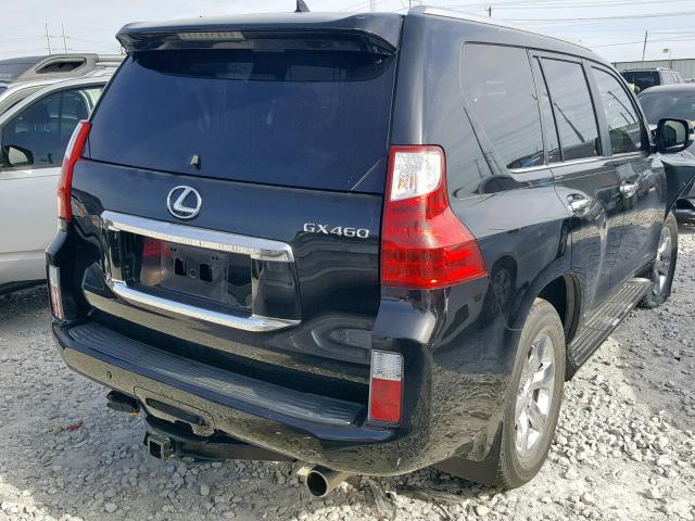 JTJBM7FX4B5022032 - 2011 LEXUS GX BLACK photo 4