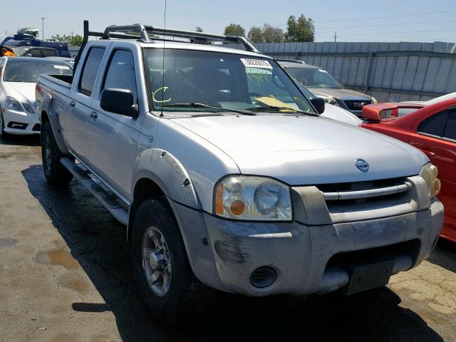 1N6ED29Y92C346951 - 2002 NISSAN FRONTIER C SILVER photo 1