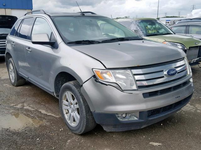 2FMDK48C48BB15501 - 2008 FORD EDGE SEL GRAY photo 1