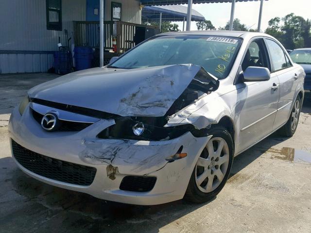 1YVHP80C575M37572 - 2007 MAZDA 6 SILVER photo 2