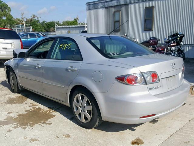 1YVHP80C575M37572 - 2007 MAZDA 6 SILVER photo 3