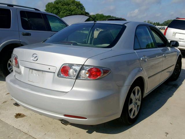 1YVHP80C575M37572 - 2007 MAZDA 6 SILVER photo 4