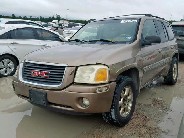 1GKDS13S022421159 - 2002 GMC ENVOY BROWN photo 2