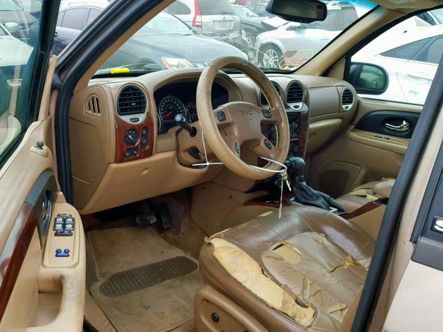 1GKDS13S022421159 - 2002 GMC ENVOY BROWN photo 9