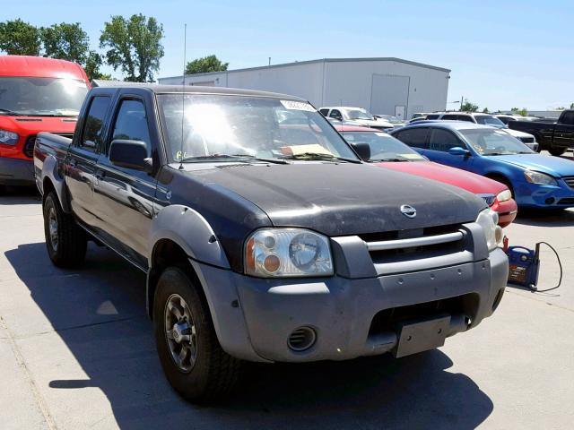 1N6ED27T63C449799 - 2003 NISSAN FRONTIER C BLACK photo 1