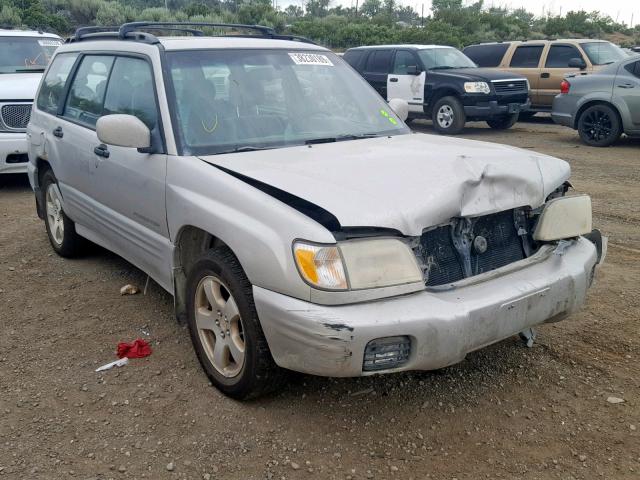 JF1SF65601H725811 - 2001 SUBARU FORESTER S SILVER photo 1