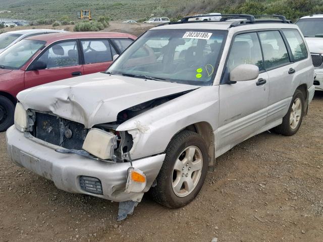 JF1SF65601H725811 - 2001 SUBARU FORESTER S SILVER photo 2