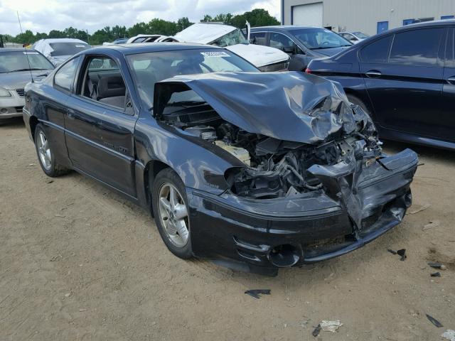 1G2NW12E9YM707805 - 2000 PONTIAC GRAND AM G BLACK photo 1