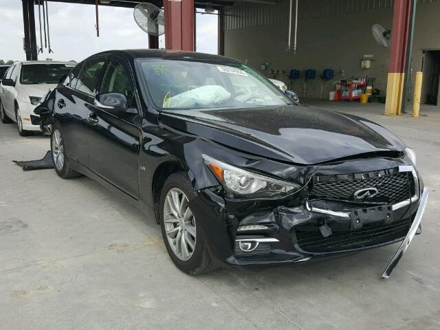 JN1CV7APXGM200649 - 2016 INFINITI Q50 BASE BLACK photo 1