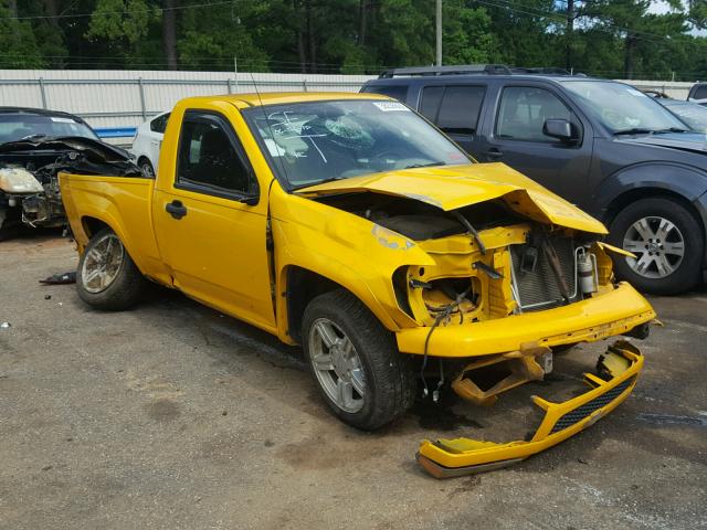 1GCCS148458283296 - 2005 CHEVROLET COLORADO YELLOW photo 1