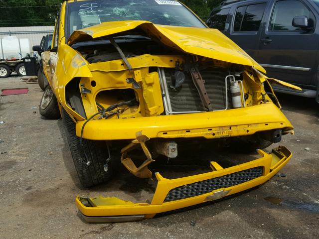 1GCCS148458283296 - 2005 CHEVROLET COLORADO YELLOW photo 9