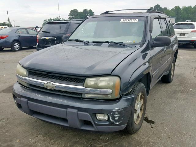 NCS89065 - 2003 CHEVROLET TRAIL BLAZ BLACK photo 2