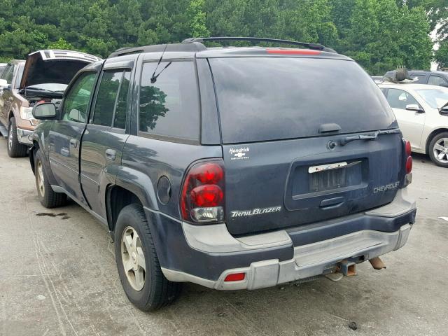 NCS89065 - 2003 CHEVROLET TRAIL BLAZ BLACK photo 3