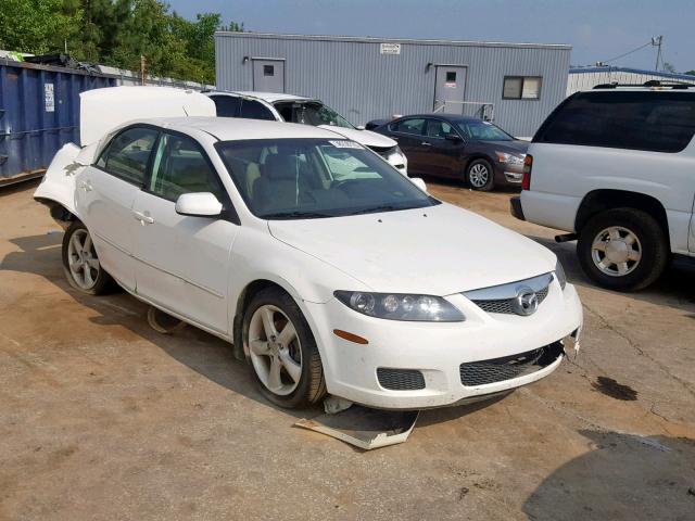 1YVHP80D065M63908 - 2006 MAZDA 6 S WHITE photo 1