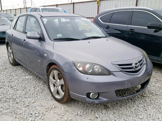 JM1BK343441167180 - 2004 MAZDA 3 HATCHBAC SILVER photo 1