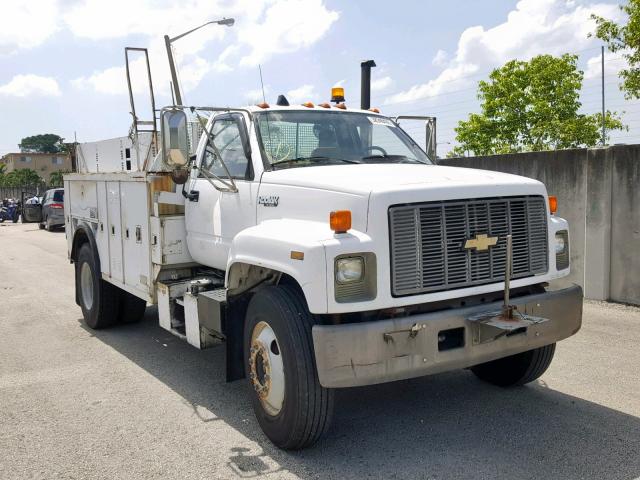 1GBM7H1J7RJ112437 - 1994 CHEVROLET KODIAK C7H WHITE photo 1