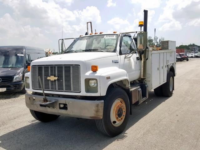 1GBM7H1J7RJ112437 - 1994 CHEVROLET KODIAK C7H WHITE photo 2