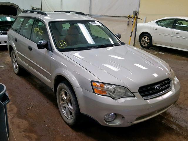 4S4BP61C076312144 - 2007 SUBARU LEGACY OUT TAN photo 1