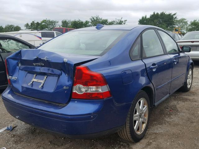 YV1MS382462154883 - 2006 VOLVO S40 2.4I BLUE photo 4