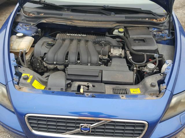 YV1MS382462154883 - 2006 VOLVO S40 2.4I BLUE photo 7