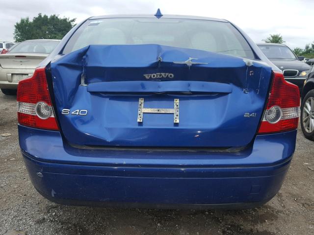 YV1MS382462154883 - 2006 VOLVO S40 2.4I BLUE photo 9