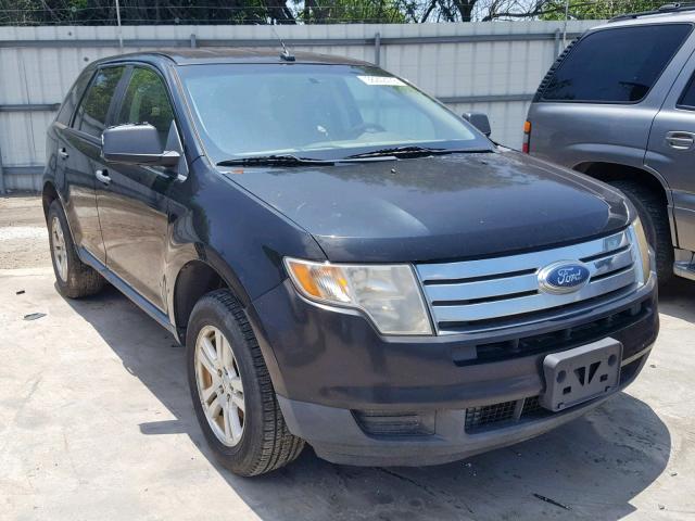 2FMDK46C47BB26323 - 2007 FORD EDGE SE BLACK photo 1